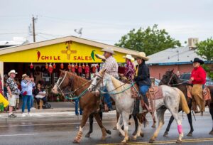 Chile ranchers on horseback